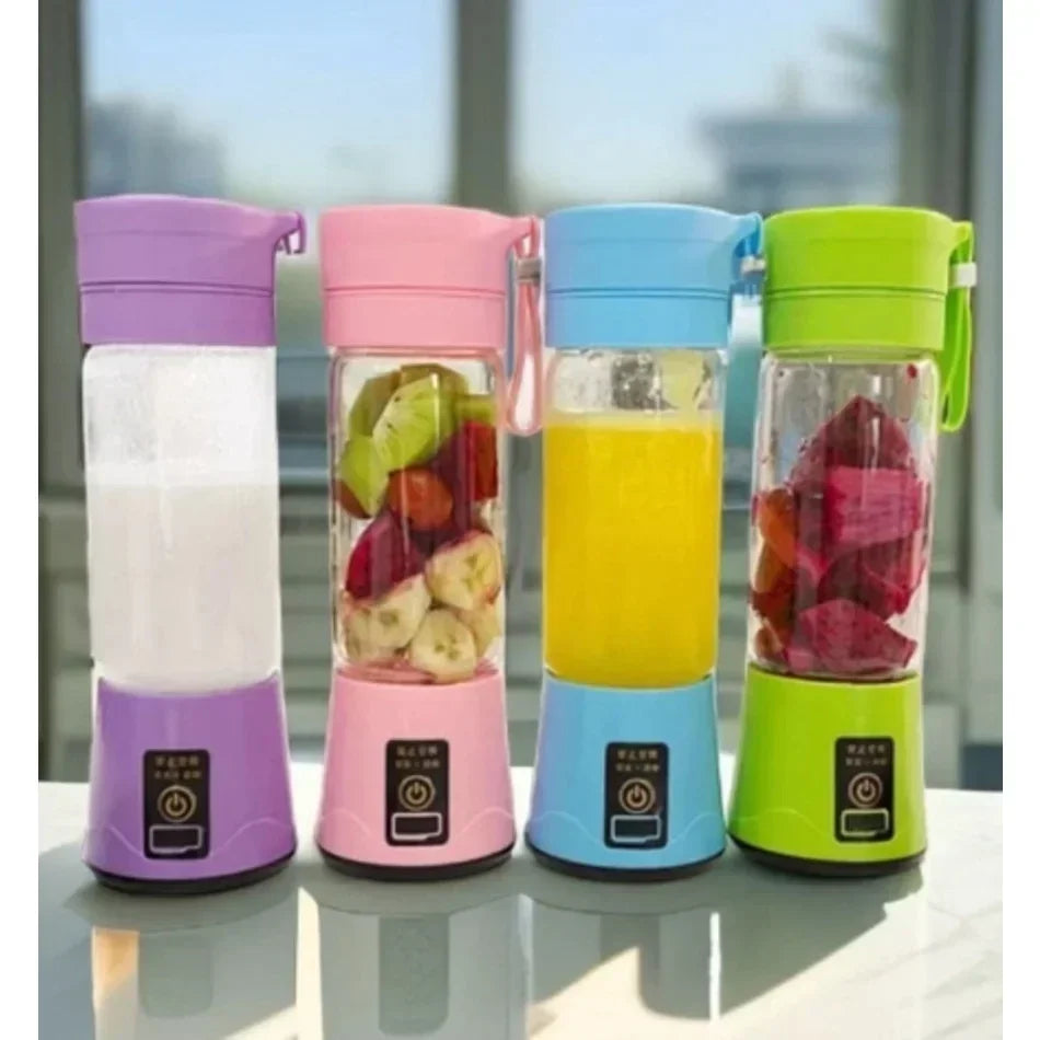 🍎 Mini Portable USB Juicer Cup | Baby Food & Milkshake Maker | Travel Blender Bottle for Moms, Kids & Healthy Drinks