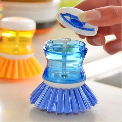 Mini Kitchen Liquid Dish Cleaning Brush | Scrubber Tool, Oil-resistant, Scrubbing Sponge Remove Stains