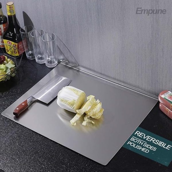 Stainless Steel Cutting Board Durable / Rolling Pins For Baking Kitchen Perfect For All Your Chopping Needs.