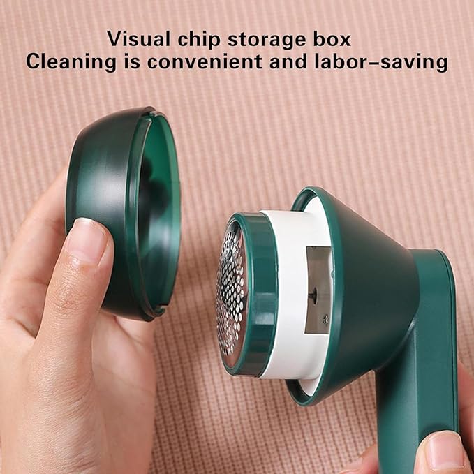 🔧 Rechargeable Lintlix Electric Fabric Shaver with Honeycomb Mesh – Safe, Cordless Lint Remover for Clothes, Sofas & More! ✨