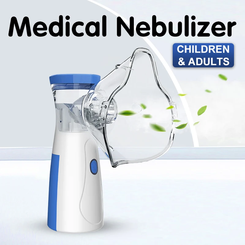 Portable Mesh Nebulizer Machine for Kids & Adults | Silent Handheld Respiratory Solution
