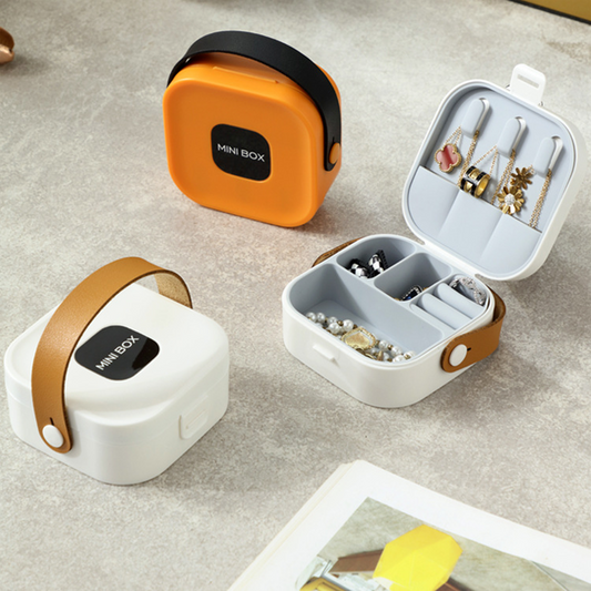 Jewelry Organizer Box - Portable Travel Storage