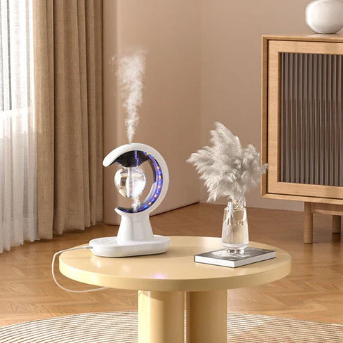 3-in-1 Luxury Mosquito Repellent & Humidifier Lamp | Elegant Night Light & Air Enhancer
