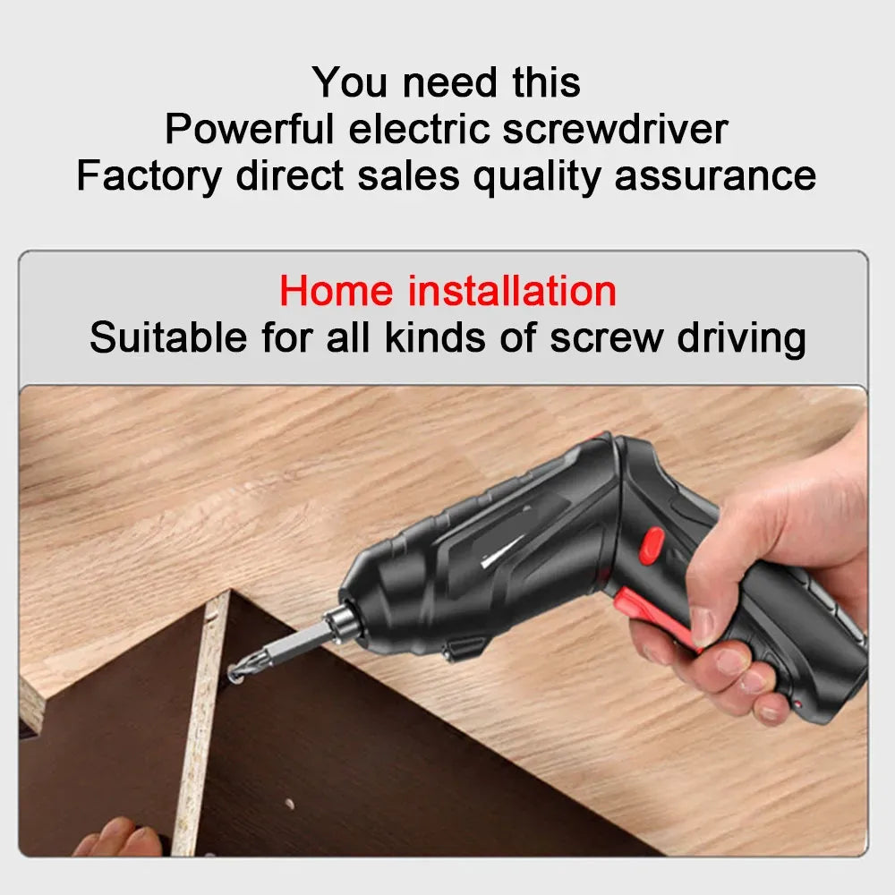 Portable Electric Screwdriver Cordless 47 in 1 - Ultimate DIY Tool
