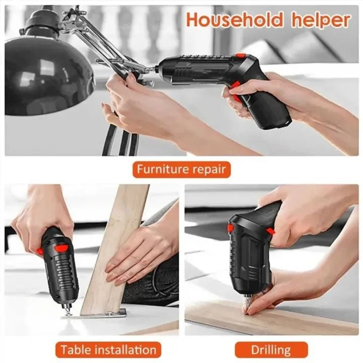 Portable Electric Screwdriver Cordless 47 in 1 - Ultimate DIY Tool
