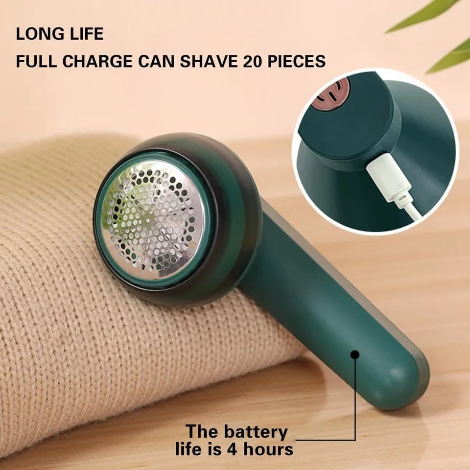 🔧 Rechargeable Lintlix Electric Fabric Shaver with Honeycomb Mesh – Safe, Cordless Lint Remover for Clothes, Sofas & More! ✨